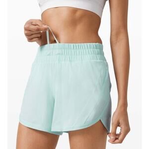 Lululemon Track That Short 5"
Blue Glow athletic shorts women's size 8
